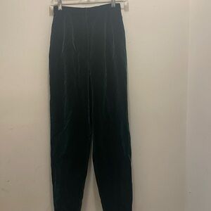 Oscar de la Renta Velvet Pants NWT